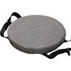 ZIBENE Cuscini Rotondi con Lacci per Sgabello, Cuscini Sgabelli 30x30 Rotondi Antiscivolo, Cuscini per Seggiole Sfoderabili Lavabile Cuscini per Seggiolino da Cucina Tondi Imbottiti Antiscivolo