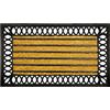 Olivo Tappeti OLIVO.Shop | Marte Zerbino Ingresso casa in Cocco e Gomma, Antiscivolo, Ideale per Esterno, Rettangolare o a Mezzaluna (40x70 Rettangolare)