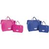 GIO'STYLE GioStyle Set di 2 Borse Termiche Selap | P 29x11x19 cm - G 40,5x19x28 cm | Ideali per la Spesa | Colori Assortiti