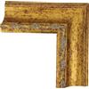 ITALIA CORNICI - Cornice per quadri da parete rettangolare, quadrata con o senza passepartout in legno (40 x 60 cm, Oro Antico)