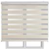 Estores Basic Tende a Rullo Giorno e Notte Eleganti con Tessuto a Doppia Caduta per Porte e Finestre, Tenda Giorno e Notte a Facile Installazione con Filtraggio di Luce Regolabile, STORESBASIC Lino 120x180