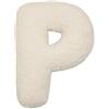 Generic Morbido cuscino decorativo con iniziali dalla A alla Z, cuscino decorativo per divano, camera da letto, soggiorno (P)