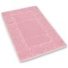 Casatessile Barocco tappeto bagno, Tappetino in spugna di Cotone, 60x90 cm. - ROSA