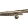 HDTL Kit Bastone per Tende in metallo 25/19mm Ottone Antico Montaggio a Muro 160 cm Gaja