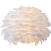 GUANSHAN Applique da parete in piuma Applique da parete a LED moderna in piuma creativa a LED con lampadina calda da 12 W per sala da pranzo, soggiorno, camera da letto, ristorante