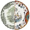 SELETTI Piatto Piano in Porcellana Ø Cm.27,5 H.2,3 Hybrid-Ipazia