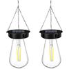 Skeadex 2 lampadine solare per pannello, 8,5 cm, ricambio LED luminoso, impermeabile, 600 mAh, per lampade da giardino, lanterna fai da te (2 pezzi)