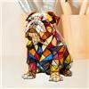 Siuwddee Lampada Vintage A Forma Di Cane Colorato Luce Notturna Artistica Serie Cane, Luci Notturne A LED In Resina A Forma Di Animale, Un Regalo Divertente Per Gli Amanti Dei Cani