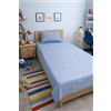 GX GARGIX Completo letto Lenzuola singolo una piazza in policotone lenzuolo sopra sotto + federa (GX/PLTS-86)