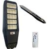 TANIASHOP Lampione Stradale LED Esterno Solare 2500W con Telecomando Faro Ricarica Solare con Sensore di Movimento, Crepuscolare, Timer Luce Bianca 6500K IP67 Impermeabile per Cortile, Giardino
