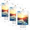 MG Design Cornice a Giorno Set 5 pezzi in 30 x 45 cm - Cornici senza cornice con acrilico e pannello posteriore in HDF per foto, poster e puzzle, verticale & orizzontale