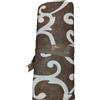 Corredocasa Gran Foulard Multiuso, Made in Italy - Copridivano e Copriletto Fantasia Elegante - Telo Arredo Copritutto con Tessuto Resistente e Traspirante in Cotone e Poliestere (Tortora Giulia,180x280)