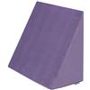 Badum - Cuscino per La Schiena - Cuscino A Cuneo per Letto - 60x50x30 Cm - con Strato di Memory Foam, Rivestimento Sfoderabile E Lavabile - Cuneo per Materasso, Cuscino Ergonomico - Viola