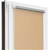 Estika Tenda a rullo oscurante termica senza forare - 45 x 150 cm - Beige - per interni, per finestre, protezione solare, kit di montaggio incluso, disponibile in 13 colori