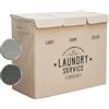 DuneDesign Cesto Biancheria Sporca 3 Scomparti - 84L Cesta Portabiancheria Salvaspazio con Coperchio - Mobile Bagno - Organizer con Contenitori per Colori Basso - Porta Biancheria Sporca per Bagno