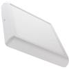 LEDKIA LIGHTING Plafoniera LED 24W Quadrata Metallo 300x300 mm Design Bianco per Soggiorno, Cucina 6000K Bianco Freddo