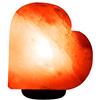 AGT Salzwelten Lampada di sale a forma di cuore, in cristallo, con attacco e lampadina, circa 3 kg
