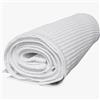 Euroricami Viterbo Corredocasa Telo Bagno in Nido D'Ape 100% Puro Cotone Bianco 90x140 cm Asciugamano Morbido Leggero e Assorbente Telo Mare Asciugatura Rapida per Casa Hotel, B&B e SPA Lavabile in Lavatrice
