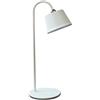 Majestic ALBA - Lampada LED da tavolo senza fili ricaricabile, testa magnetica regolabile 360°, comandi touch, tre supporti inclusi, batteria ricaricabile, bianca