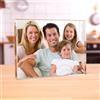 Inciso - Foto Personalizzata Cristallo con Stampa UV ad Alta Definizione - Portafoto in Cristallo da Personalizzare per Anniversario, Compleanno, Coppia (20 x 15 cm - Orizzontale)