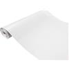 DecoMeister Pellicola Adesiva per Mobili 45x240 cm - Carta Adesiva Effetto Legno per Rivestimento Mobili Cucina e Tavoli - Pellicola Decorativa Lavabile e Impermeabile - Legno Bianco Opaco