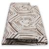 Home Tresor - Telo Arredo Copritutto Divano Universale Granfoulard Copriletto Singolo Matrimoniale Made in Italy Fantasia Rigata - 170x280 cm Righe Beige