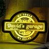 zouwii Insegna Al Neon Per Garage Personalizzata, Segno LED Del Garage, Cartello Luminoso Per Garage,segno Di Garage Personalizzato Per Uomo,garage Segno Per Papà,regalo Garage Personalizzato