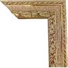 ITALIA CORNICI Maestri Artigiani I Cornice per Quadri Tele con Passepartout in Legno I Varie Misure I Personalizzabile I Noce Rosa Oro Crema (60 x 80 cm, Rosa)