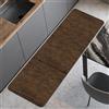 Comart - Tappeto Cucina Nancy - Antiscivolo - Lavabile in Lavatrice - Moderna Passatoia in Ciniglia - Runner per Corridoio e Cucina - Morbido e Resistente - Made in Italy - Marrone Scuro - 50x170 cm