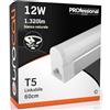 Eurocali LED Sottopensile 60cm Raccordabile T5 12W Bianco Naturale 4000K 1320 lumen