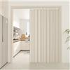 APMOE Tende Oscuranti per Porta, Tende Pieghevoli a Fisarmonica per Armadi Senza Porta Resistente all'Acqua Tenda Divisoria per Interni per Camera da Letto, Finestra, Bagno, Porta(Beige,200x240cm)