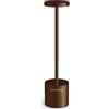 Innoliving Lampada LED da Tavolo INN-094 - Illumina Interni ed Esterni con Stile, disponibile in Vari Colori (Corten)