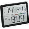 PLCPDM Orologio magnetico per frigorifero con ampio display, monitoraggio del clima interno, comandi facili da usare per la gestione della casa