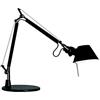 Artemide- Tolomeo Tavolo Micro Lampada da tavolo nero.Lampada da tavolo di alta qualità in alluminio laccato nero con base per tavolo ø17cm. Fatto in Italia
