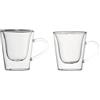 Luigi Bormioli 1441 - Tazza per Espresso in PYREX, 120 ml, Set da 2
