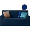 Linea oro Copridivano, Blu, 3 Posti