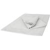 Ruggeri - Set 2 Tappeti Bagno 50x80 cm - 100% Cotone Extra Morbido - Collezione Let's Color! (Bianco)