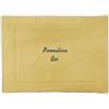 Cieffepi Home Collections NEW BASIC Tappeto bagno scendidoccia personalizzabile in spugna di puro cotone (Giallo)