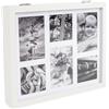 Dream Hogar Coperchio contatore luce copre quadri elettrici multifoto bianco 38x32x7 cm
