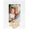 Instant Project Cornice Nonna Foto Personalizzata 10 x 15 | Portafoto Regalo Nonna in Legno Chiaro con Cuore Centrale Stilizzato Per Festa dei Nonni