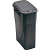M home by Mazzei Mondex M-Home EcoBin - Pattumiera per Il Riciclaggio, con Sistema di aggancio Connect Ready, Plastica, Grigio, 25L