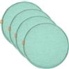 SDNAM Set di 2/4/6 Cuscini Sedie Cucina Confortevoli ,Cuscino per Sedia Rotondo Diametro 30/40/45cm,Cuscino Memory Foam per Sedie,Cuscini per Sedie da Cucina Antiscivolo ( Color : #8 , Size : 4pcs 35cm/13.8