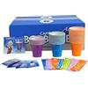 Caffè Borbone Kit Accessori per Bevande, Plastica, Assortito, 20 x 10 x 20 cm, 100 unità