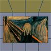 My Custom Style Zerbino #Arte-L'urlo, Munch# 50x80 Liscio
