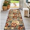 KwuSeug Tappeto Cucina Antiscivolo Lavabile 50 x 200 cm Tappeto Passatoia per Corridoio Moderno Tappeti Assorbente Tappeto Runner per Cucina Soggiorno Camera da Letto Ingresso Lavanderia