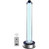 Lattice UV disinfezione lampada Lampada di Disinfezione UV 100W - Sterilizzazione UVC Germicida A Raggi Ultravioletti - Temporizzazione A Tre Velocità, Avvio Ritardato 30 Secondi, Telecomando