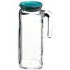 Bormioli Rocco Frigoverre Caraffa 1 LT con Capsula Azzurra Salva Spazio Pratica