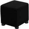 uyeoco Velluto Copri Pouf Quadrato Elasticizzato Copri Poggiapiedi Quadrato Pieghevole Copertura Dell'Ottomano con Fondo Elastico Sofa Protettore per Soggiorno (Color : #2, Size : 40x40 cm)