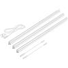 Parlat Apparecchi LED sottopensile Rigel, ciascuno 87,3 cm, cavo 40 cm, ciascuno 1002lm, bianco caldo, set di 3
