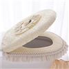 XINDUO Copriwater Cuscino Warm Toilet,Sedile del Water Peluche per la casa Invernale-B-3,Spessa e Morbida Copriwater in Tessuto